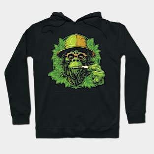 Smoking monkey Hoodie